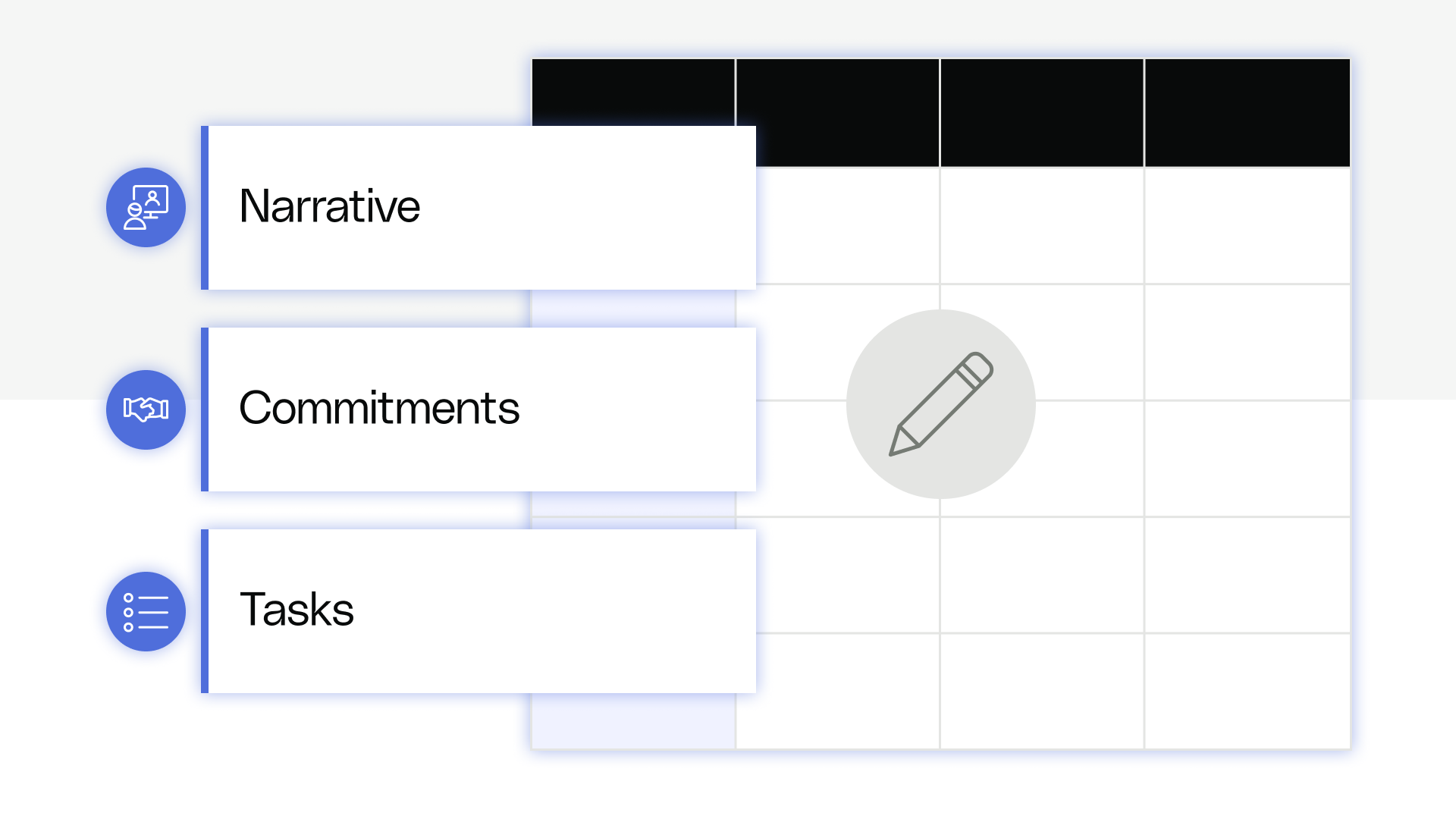Templates - Narrative, Commitments, Tasks Template - Reforge